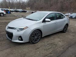 Salvage cars for sale from Copart Marlboro, NY: 2015 Toyota Corolla L