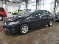 Salvage cars for sale at Ham Lake, MN auction: 2015 Honda Civic LX