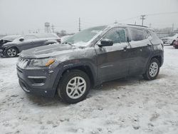 Jeep Compass salvage cars for sale: 2020 Jeep Compass Sport