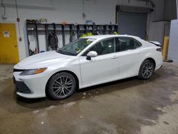 Salvage cars for sale at Candia, NH auction: 2022 Toyota Camry XLE