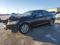 Salvage cars for sale from Copart Haslet, TX: 2011 Honda Accord EXL