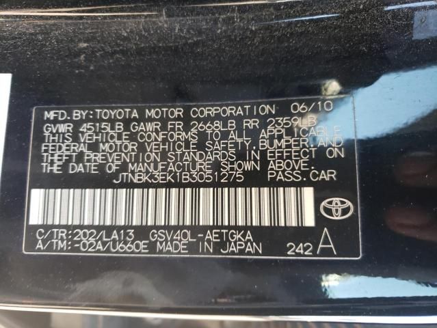 2011 Toyota Camry SE