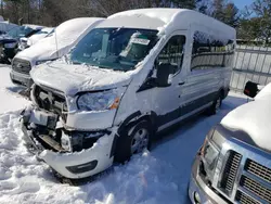 Salvage cars for sale from Copart North Billerica, MA: 2020 Ford Transit T-350