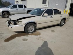 Salvage cars for sale at Gaston, SC auction: 2002 Lincoln Town Car Cartier