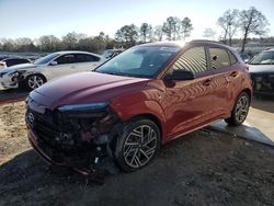 Salvage cars for sale at Byron, GA auction: 2022 Hyundai Kona N Line