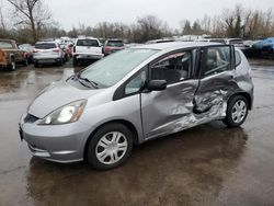 Salvage cars for sale at Woodburn, OR auction: 2010 Honda FIT