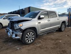 Toyota salvage cars for sale: 2018 Toyota Tundra Crewmax Limited