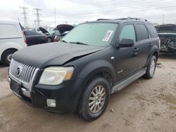 Vehiculos salvage en venta de Copart Cleveland: 2008 Mercury Mariner Premier