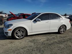 Salvage cars for sale at Antelope, CA auction: 2014 Mercedes-Benz C 250