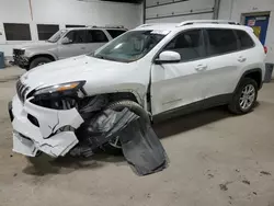 Salvage cars for sale at Blaine, MN auction: 2016 Jeep Cherokee Latitude