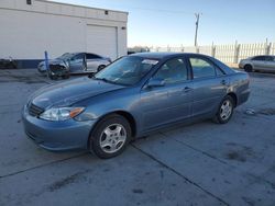 Salvage cars for sale at Farr West, UT auction: 2002 Toyota Camry LE