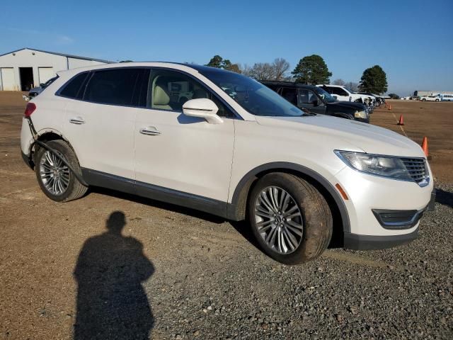 2017 Lincoln MKX Reserve