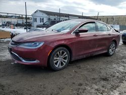 Salvage cars for sale at Laurel, MD auction: 2015 Chrysler 200 Limited