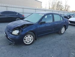 Salvage cars for sale at Gastonia, NC auction: 2005 Honda Civic LX