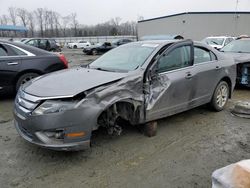 Salvage cars for sale at Spartanburg, SC auction: 2012 Ford Fusion SEL