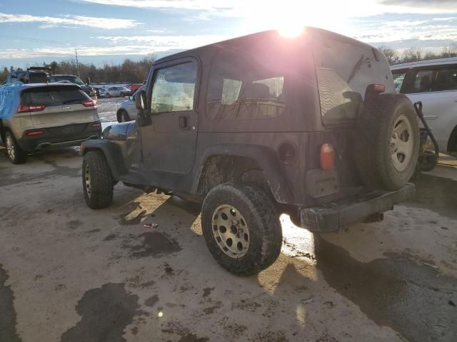 2006 Jeep Wrangler / TJ Sport