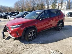 Salvage cars for sale at North Billerica, MA auction: 2024 Toyota Rav4 Prime XSE