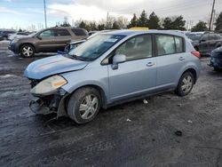 Salvage cars for sale at Denver, CO auction: 2009 Nissan Versa S