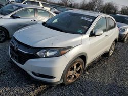 Salvage cars for sale at Hillsborough, NJ auction: 2016 Honda HR-V EX