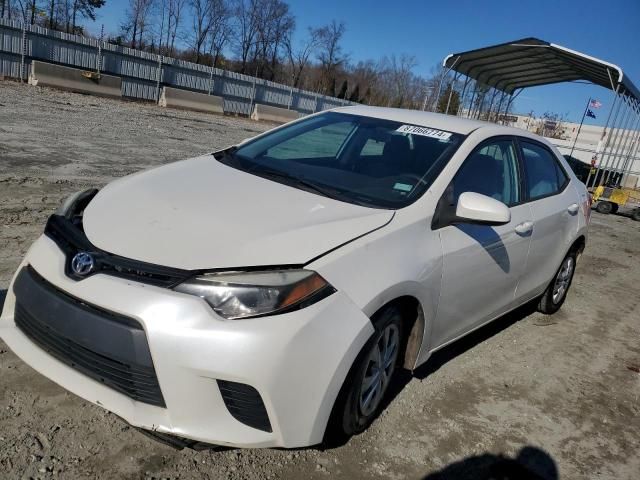 2014 Toyota Corolla ECO