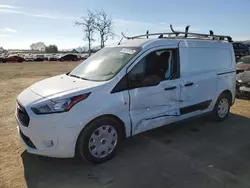 Salvage trucks for sale at San Martin, CA auction: 2021 Ford Transit Connect XLT