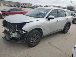 Salvage cars for sale at Wilmer, TX auction: 2022 Nissan Pathfinder SV