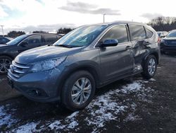 Salvage cars for sale at East Granby, CT auction: 2012 Honda CR-V EXL