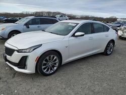 Salvage cars for sale at Assonet, MA auction: 2020 Cadillac CT5 Premium Luxury