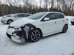 Salvage cars for sale from Copart Cookstown, ON: 2016 Scion IM