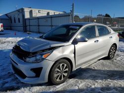 Salvage cars for sale at Prairie Grove, AR auction: 2022 KIA Rio LX