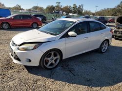 Ford salvage cars for sale: 2014 Ford Focus Titanium