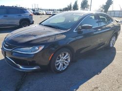 Chrysler 200 salvage cars for sale: 2015 Chrysler 200 Limited