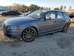 Salvage cars for sale at Hampton, VA auction: 2012 Audi A4 Premium Plus