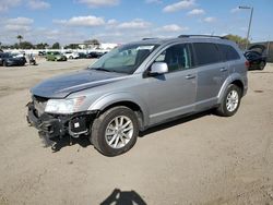 Salvage cars for sale at San Diego, CA auction: 2017 Dodge Journey SXT