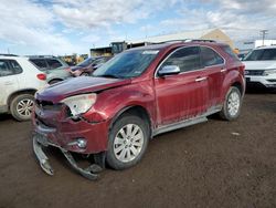 Salvage cars for sale at Brighton, CO auction: 2010 Chevrolet Equinox LTZ