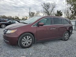 2016 Honda Odyssey EXL en venta en Riverview, FL