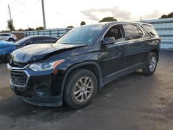 Salvage cars for sale at auction: 2020 Chevrolet Traverse LS