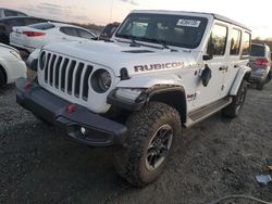 Jeep Wrangler Unlimited Rubicon salvage cars for sale: 2018 Jeep Wrangler Unlimited Rubicon