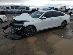 Salvage cars for sale at Houston, TX auction: 2023 Honda Accord Touring Hybrid