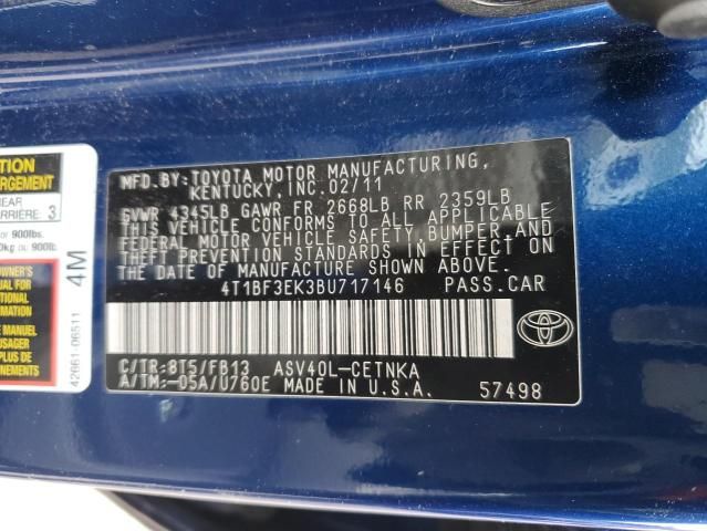 2011 Toyota Camry Base