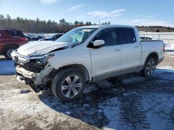 Salvage cars for sale at Windham, ME auction: 2019 Honda Ridgeline RTL