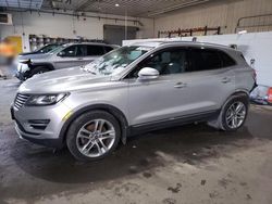 Salvage cars for sale at Candia, NH auction: 2015 Lincoln MKC