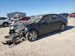 Salvage cars for sale at Amarillo, TX auction: 2008 Ford Fusion SE