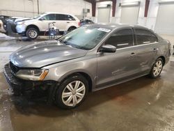 Salvage cars for sale at auction: 2017 Volkswagen Jetta S