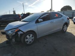 2016 Toyota Corolla L en venta en Miami, FL