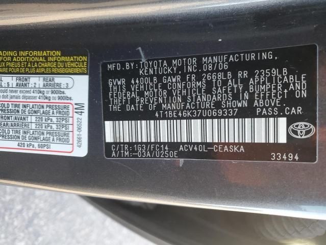 2007 Toyota Camry CE