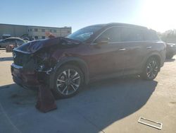 Salvage cars for sale at Wilmer, TX auction: 2023 Infiniti QX60 Luxe