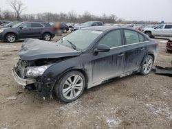 Salvage cars for sale from Copart Des Moines, IA: 2015 Chevrolet Cruze LTZ