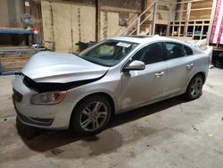 Salvage cars for sale at Rapid City, SD auction: 2014 Volvo S60 T5