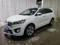 Salvage cars for sale from Copart Central Square, NY: 2017 KIA Sorento SX